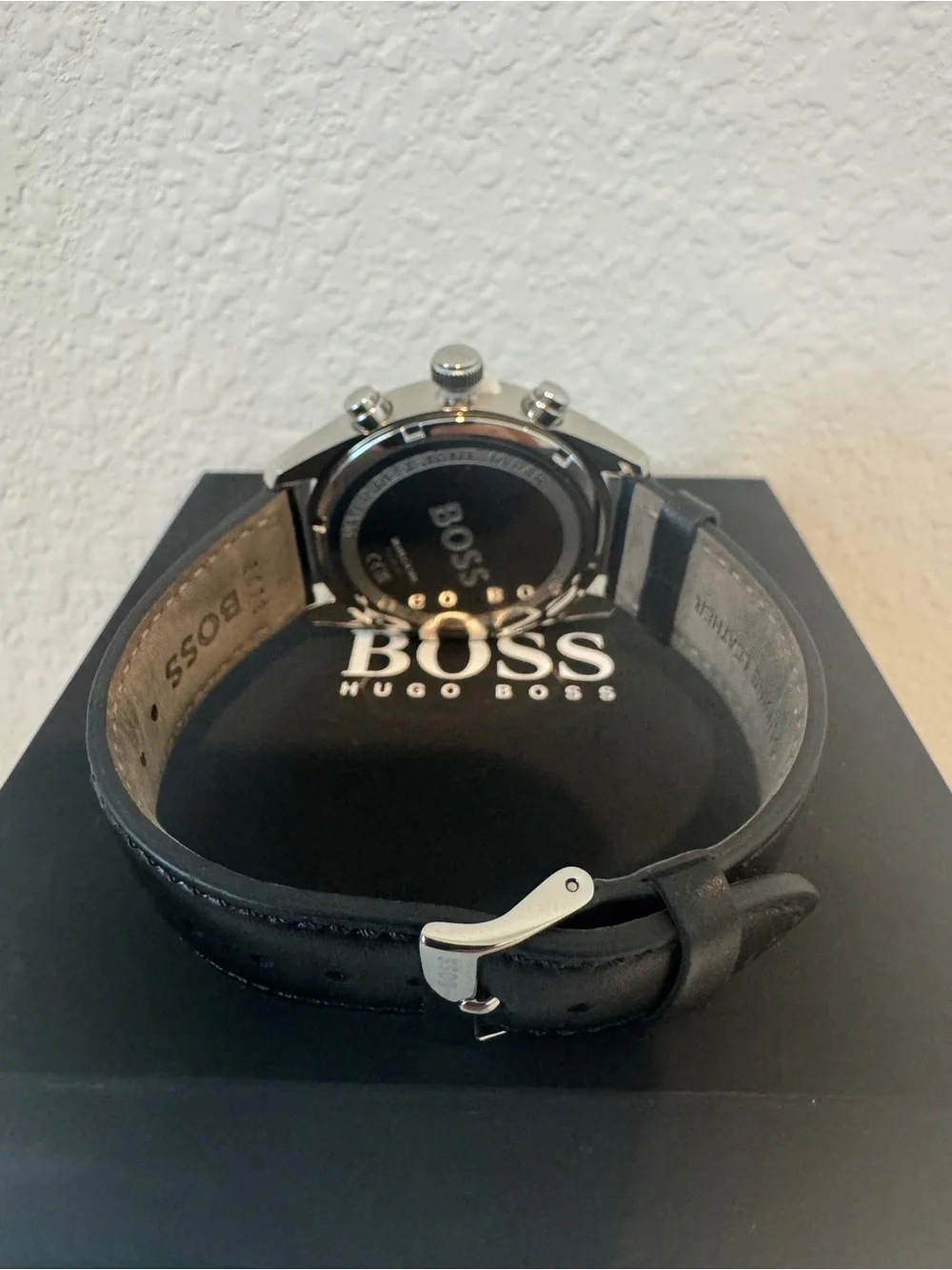 Boss Hugo Boss Black and Silver Men's Chronograph Watch